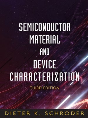 cover image of Semiconductor Material and Device Characterization
